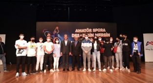 173 Amatör Spor Kulübüne 1 Milyon 444 bin lira destek