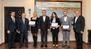 Proje üretene Teşekkür Belgesi