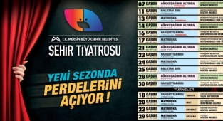 Şehir Tiyatrosu 7 Kasım’da seyirciyle buluşacak