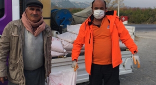Üreticiye buğday tohumu