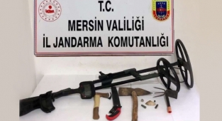Kaçak kazıya suçüstü