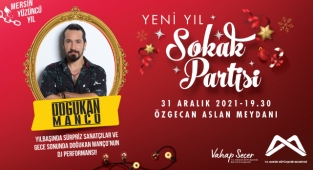 Mersinliler Sokak Partisi'yle 2022’ye giriyor