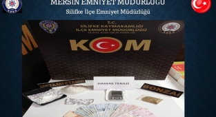 Araçta uyuşturucu yakalandı