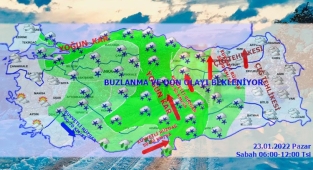 Bol kar yağışlı hava raporu