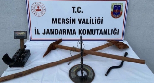 Kaçak kazıya suçüstü