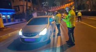 Polis'ten alkol denetimi