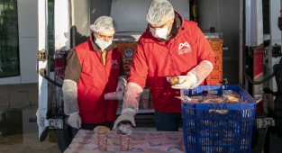 “1 EKMEK 1 ÇORBA” MEŞOT’ta