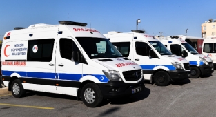 Ambulanslar yılda ortalama 10 bin hasta taşıyor