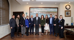 Çukurova SİFED'den Başkan Seçer'e ziyaret