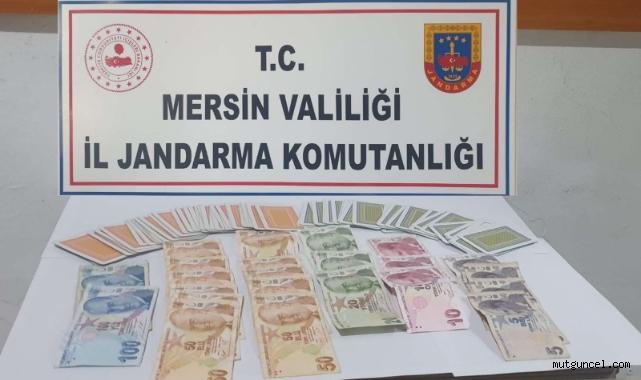 Jandarma'dan Kumarbazlara suçüstü