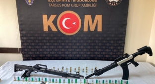 Mersin Tarsus'ta 12 Ton kaçak akaryakıt yakalandı