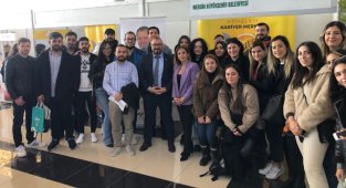Doğu Akdeniz Bölgesi Kariyer Fuarı'nda Mersin Kariyer Merkezine büyük ilgi