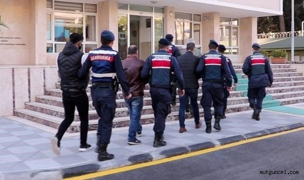 Jandarma aranan 25 şüpheliyi yakaladı