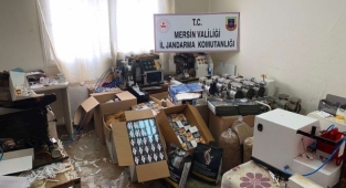 Jandarma'dan kaçak sigara operasyonu
