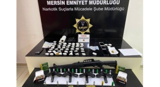 Narkotik köpeği Brego yine iş başında