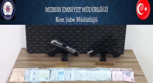 Polisten yağmacılara operasyon