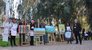 Ressamlar 8 Mart Sanat Kampı’nda buluştu