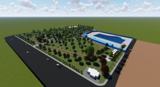 Tarsus Atatürk Gençlik Parkı'nda yenileme çalışması