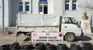 Kablo hırsızları kıskıvrak