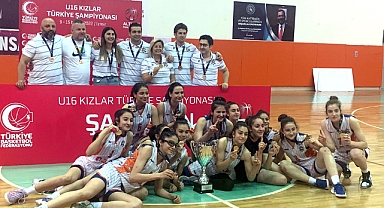 Çukurova Basketbol U16 Takımı Türkiye Şampiyonu