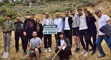 İzzet'in adı anı ormanında yaşayacak