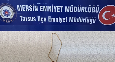 Kadının boynundaki kolyesini çalan şüpheli yakalandı