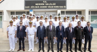 Mersin Kent Protokolünden bayramlaşma