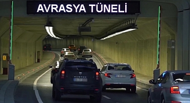 Mayıs'ta Avrasya Tüneli'nden bir günde 53 bin araç geçti