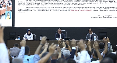 Mersin Büyükşehir Meclisi Haziran ayı 1. Birleşimi yapıldı