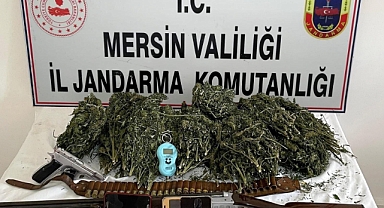 Jandarma'dan Ormanlık alanda uyuşturucu imalatına suçüstü