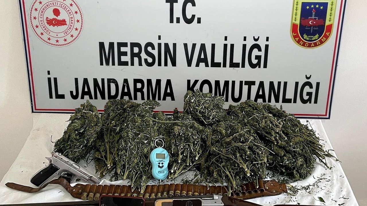 Jandarma'dan Ormanlık alanda uyuşturucu imalatına suçüstü