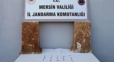 Jandarma'dan tarihi eser kaçakçısına suçüstü
