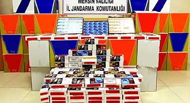 Jandarma 500 bin kaçak makaron ele geçirdi
