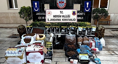 Jandarma'dan kaçak makaron operasyonu