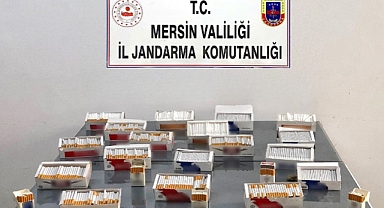 Jandarma'dan kaçak sigara ve makaron operasyonu