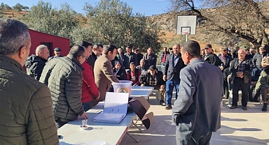 Mut’ta ‘Delice Rehabilitasyon Projesi’ kura çekimi