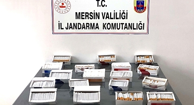 Jandarma'dan kaçak alkol ve sigara operasyonu