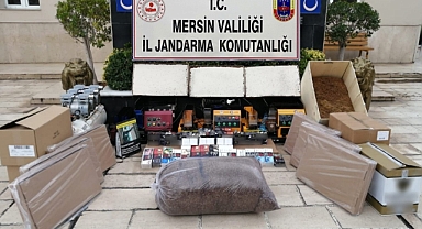 Jandarma'dan kaçak makaron operasyonu