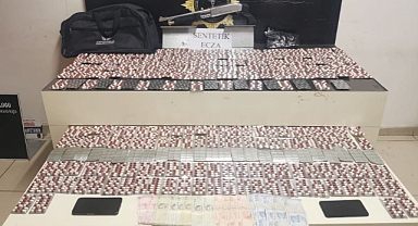 Mersin'de 4 bin sentetik uyuşturucu ele geçirildi