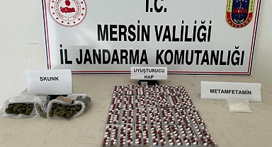 Mut'ta uyuşturucu operasyonda 2 tutuklama