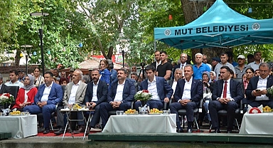 Mut Karacaoğlan ve Kayısı Festivali başladı