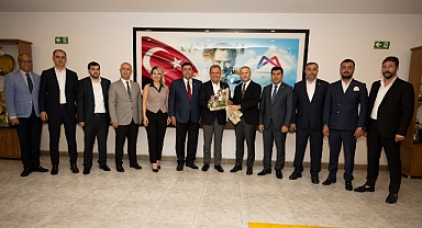 MTSO yeni yönetiminden Başkan Seçer'e ziyaret