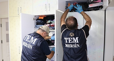 Mersin'de terör örgütlerine 13 operasyon