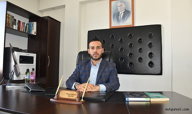 Müftü göreve başladı