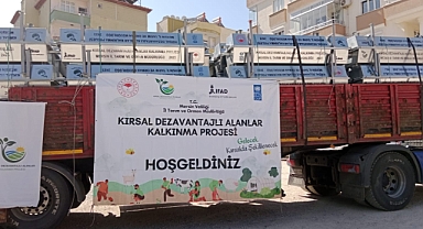 Mut’ta 42 sac suvat dağıtıldı