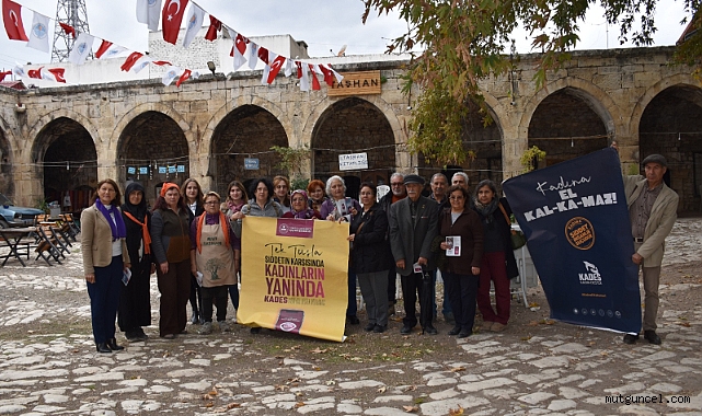 Kadına yönelik şiddet anlatıldı