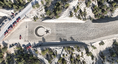 Mut’ta 2023 metrekare alana 16 ayrı Türk Devleti için 16 ayrı tür fidan dikildi