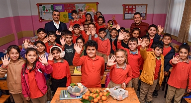 Çocukları ve üreticileri sevindiren proje