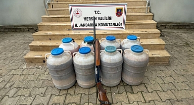Gülnar'da sahte içki