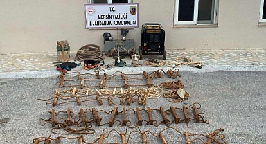 Jandarma definecileri suçüstü yakaladı